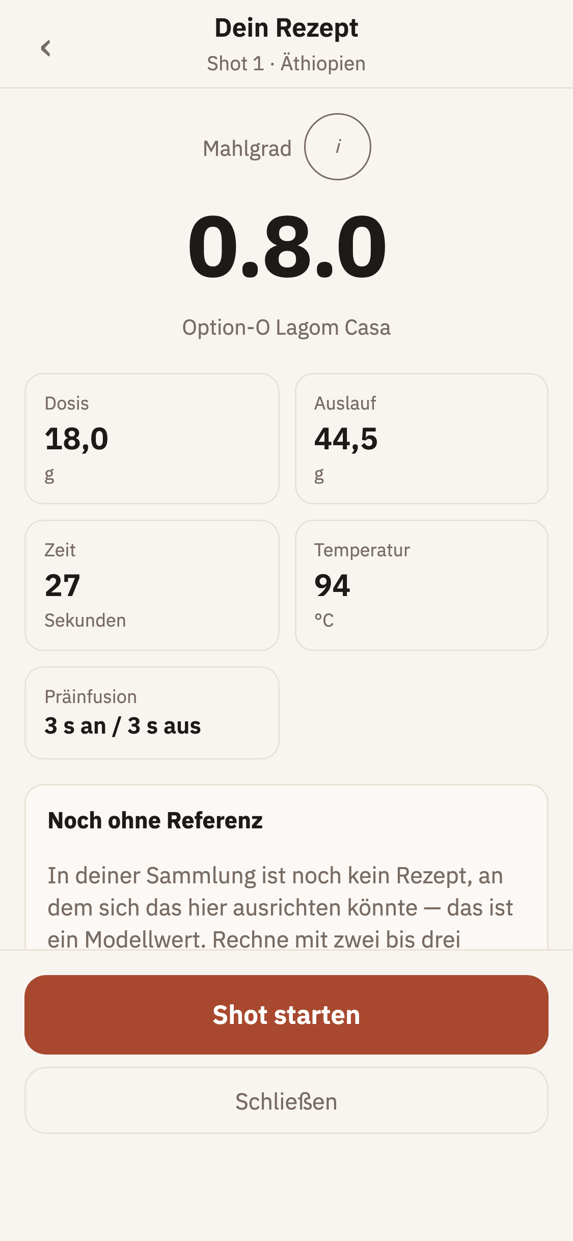 Das Rezept für die neue Bohne in der App